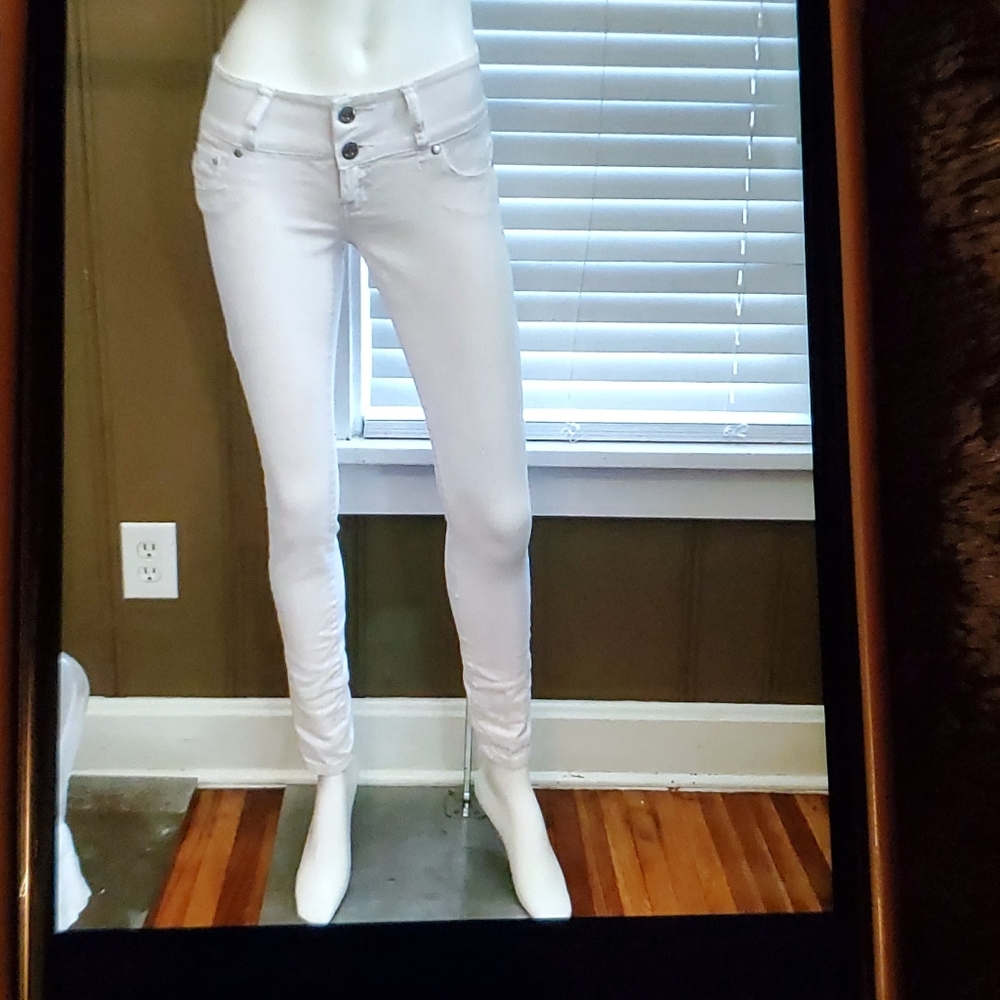 PARA- white  Straight leg Jean's